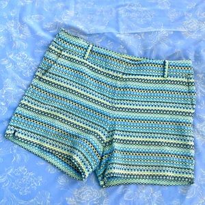 LOFT Stripe Patterned Shorts